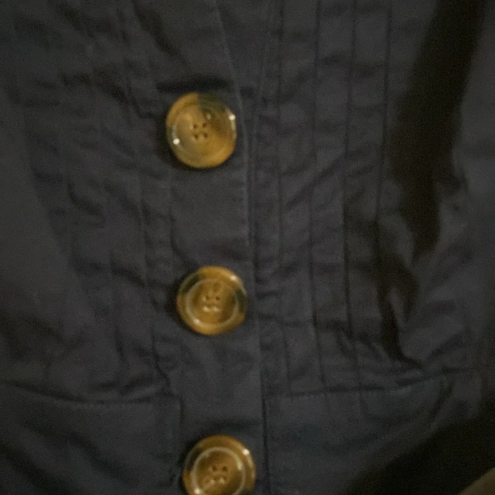 Robbie Bee navy dress with belt loops and belt 97% cotton 3% spandex size 10 - Picture 5 of 7